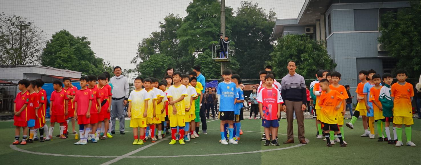 Các đội bóng tham gia thi đấu vòng chung kết giải bóng đá mini
